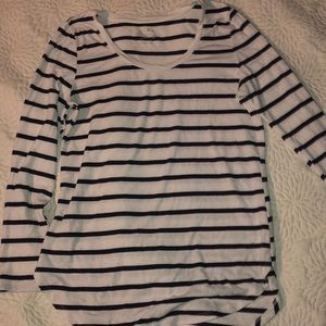 striped blouse